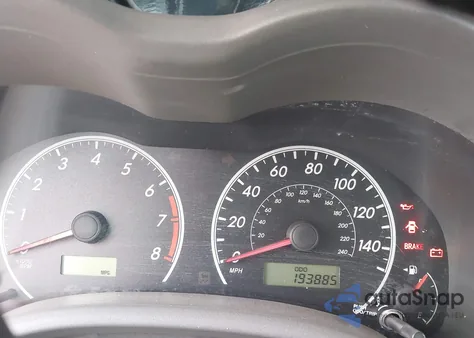 2010 Toyota Corolla Le из США, поврежденный, VIN 2T1BU4EE7AC373813